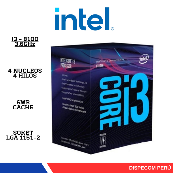 i3-8100